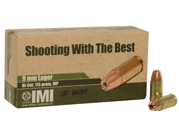 IMI Ammunition 9mm Luger 115