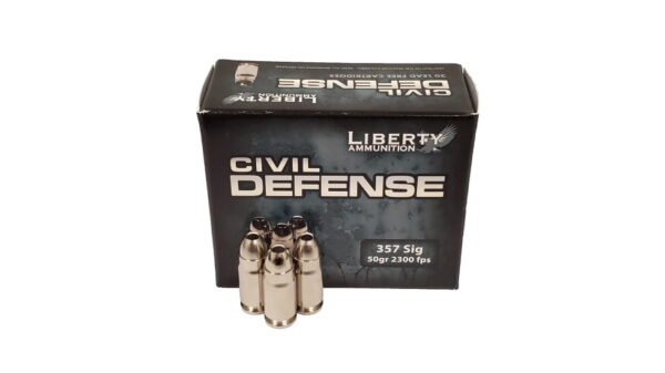 Liberty Ammo Civil Defense .357 SIG